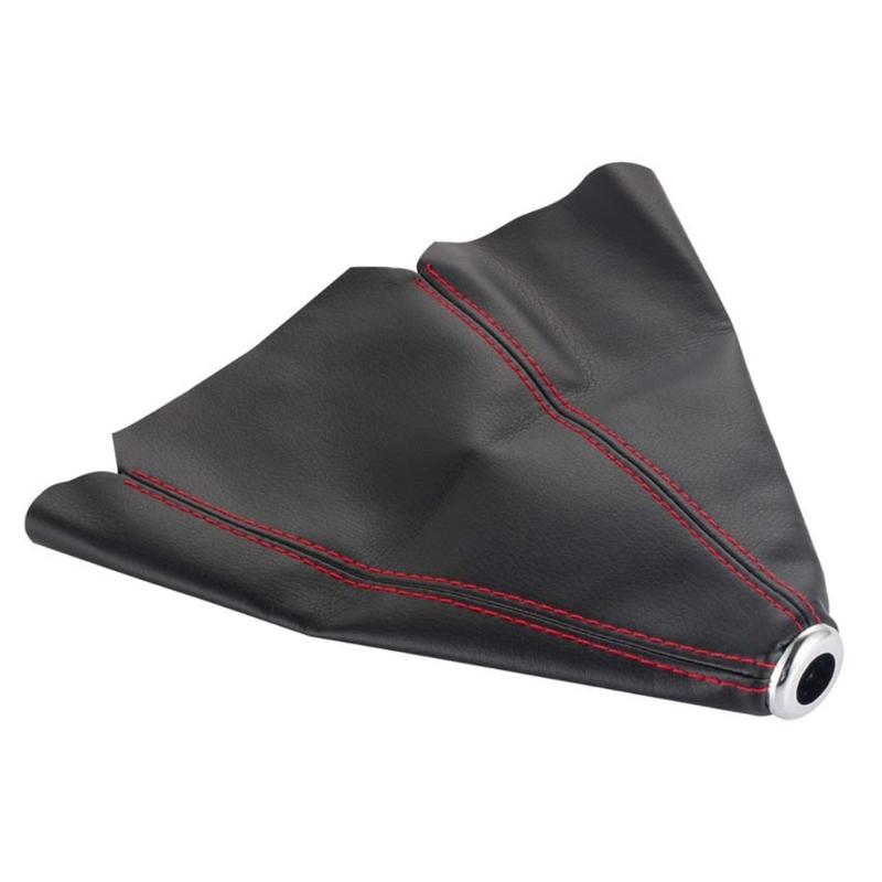 Premium PU Leather Gear Shifter Boot Protector Universal Anti Scratch Waterproof Car Interior Accessory Shifter Collars