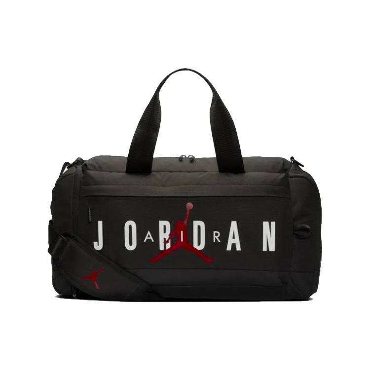 New Jordan Polyester Travel Bag Gym Bag Tubas Unisex Black FD7040-010