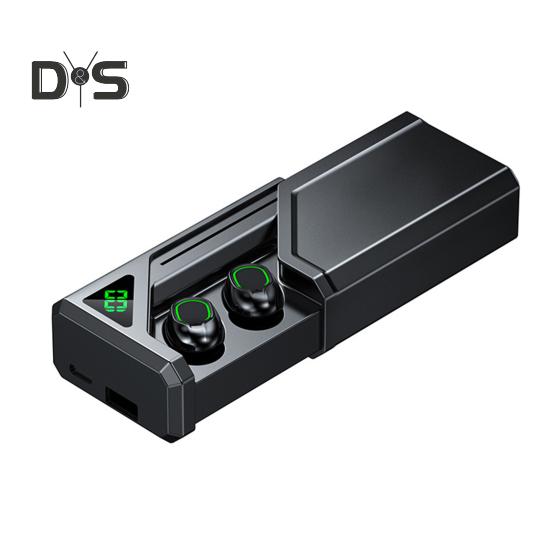 

Беспроводные наушники ANC и ENC, водонепроницаемые, совместимые с Bluetooth, 5.3, спортивные наушники с длительным временем воспроизведения, Hi-Fi стерео, глубокие басы, внутриканальные игровые наушники для путешествий чёрный