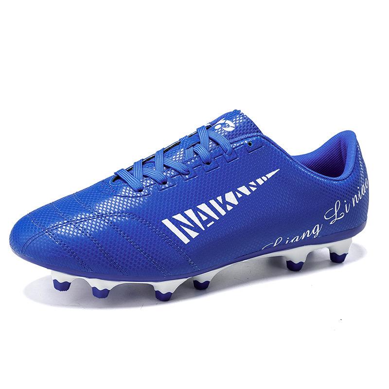 Large Size, Men's Children's Spikes Sports Women's Shoes Human Grass Shredded Spikes Classmate Football Shoes Sneakers, Men's Sneakers