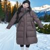 Snow Flying 2024 Women's Long Thick Down Jacket X40146308FX