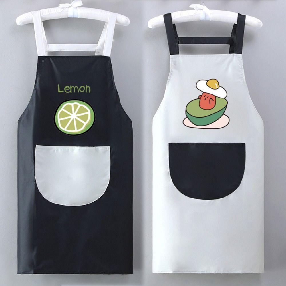 Household Kitchen Apron Abrasion Resistant Restaurant Uniform Antifouling Barista Apron  Restaurant