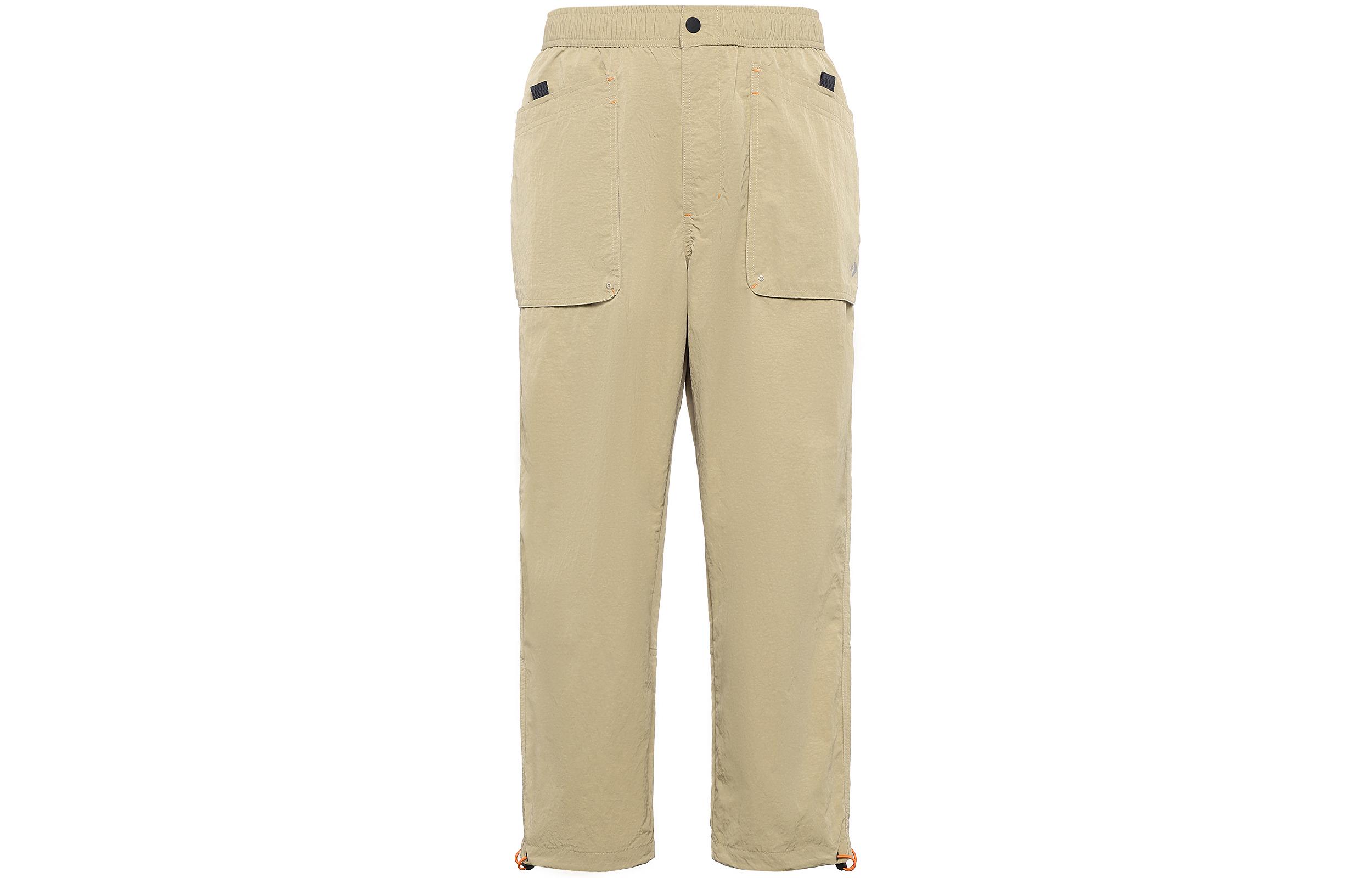 Converse Casual Pants Men s Khaki Moderate Straight Fit Pants 10023166-A01 S