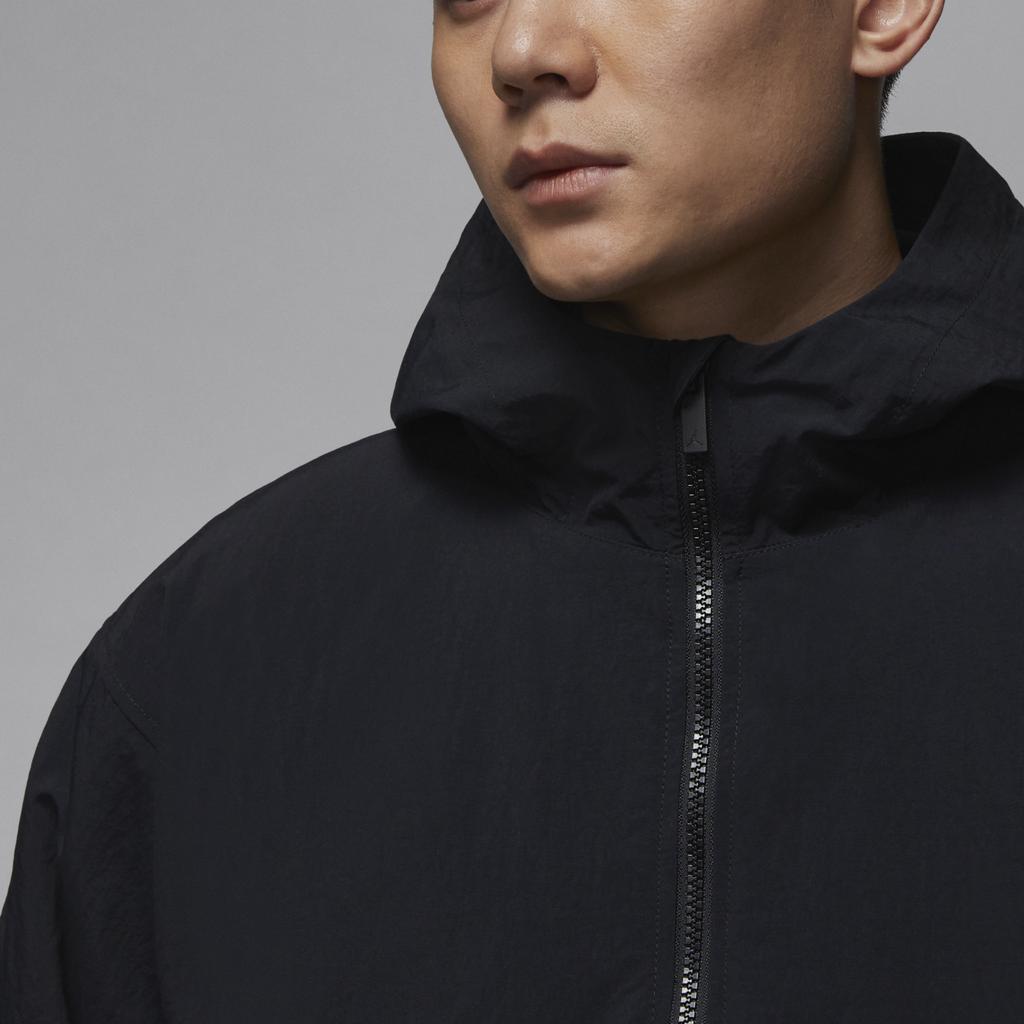 Jordan MVP Fashion Mikina s kapucí Pohodlná Bunda s dlouhým rukávem Pánská bunda Černá Plachetně bílá FV7441-010