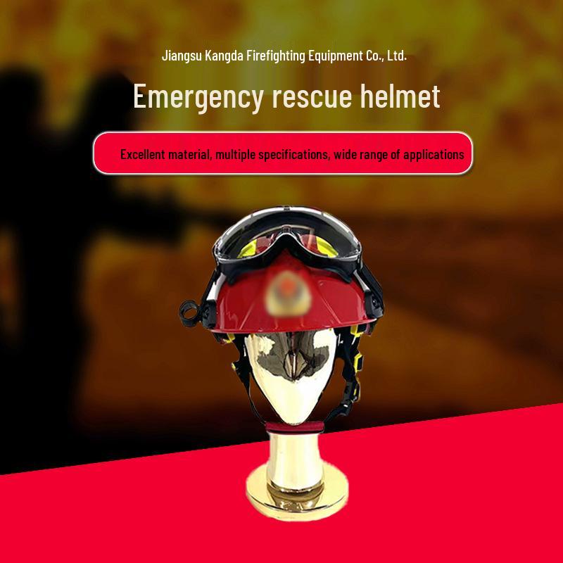 Emergency Rescue Helmet with Goggles for Earthquake, Water, and Firefighting Rescues Rescue Helmet (Basic)