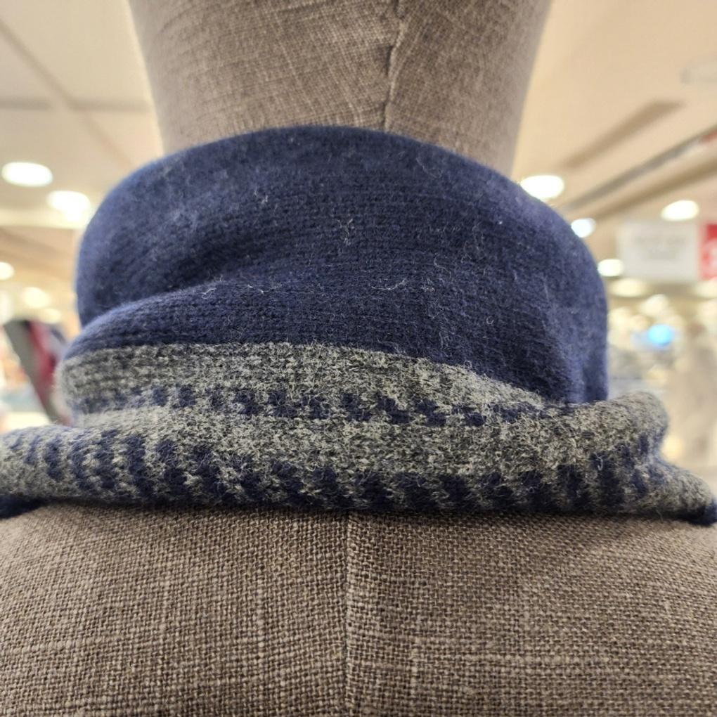 Renomago High Quality 10% Cashmere 90% Wool Benbru Petite Muffler BNFTM1-201-NY