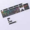 115 Key Full Set Clear PC Keycaps With Coating Dye-sublimation Keycap Enhances Durability And Light Diffusions