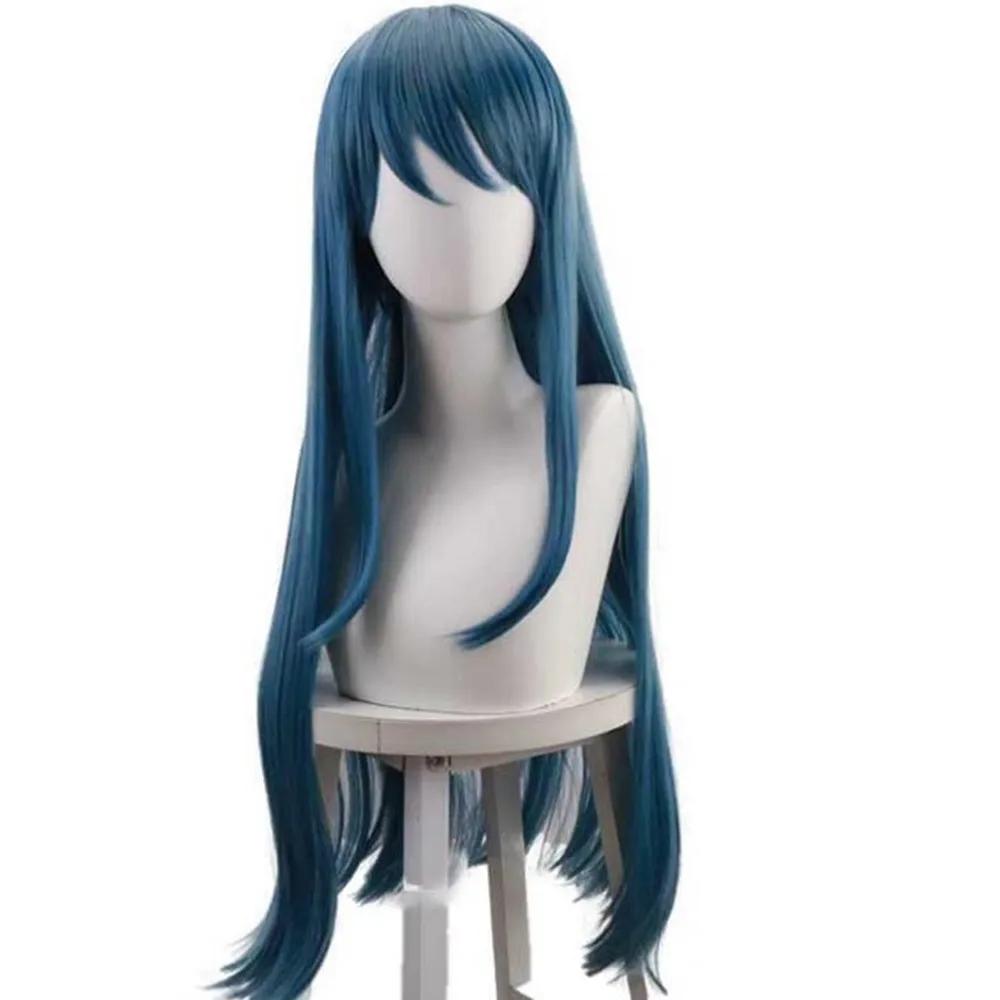 Anime Danganronpa Maizono Sayaka Jurken Uniform Pruik Set Cosplay Kostuum XL gray