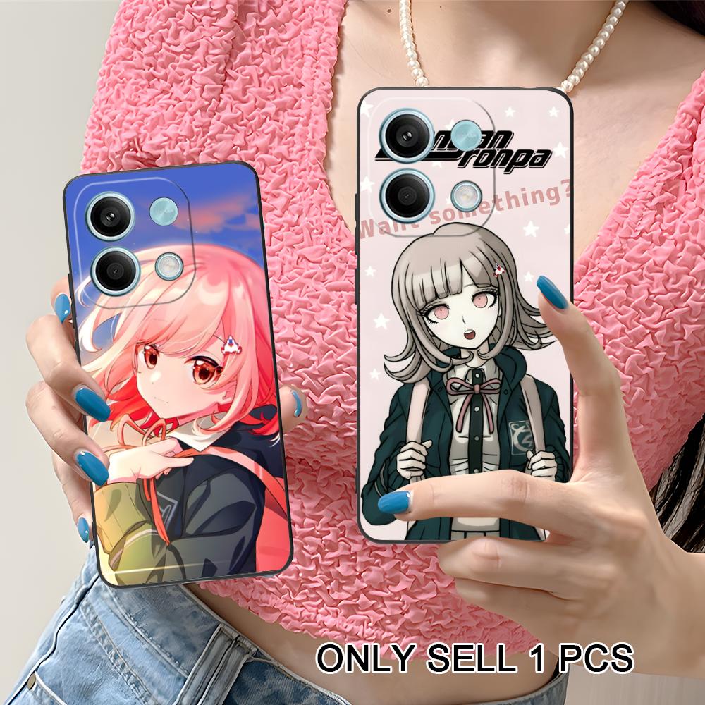 Danganronpa Chiaki Nanami Phone Case for Xiaomi Redmi Note 14 13 12 11 S Pro Plus 4G 5G Soft TPU Shockproof Cover