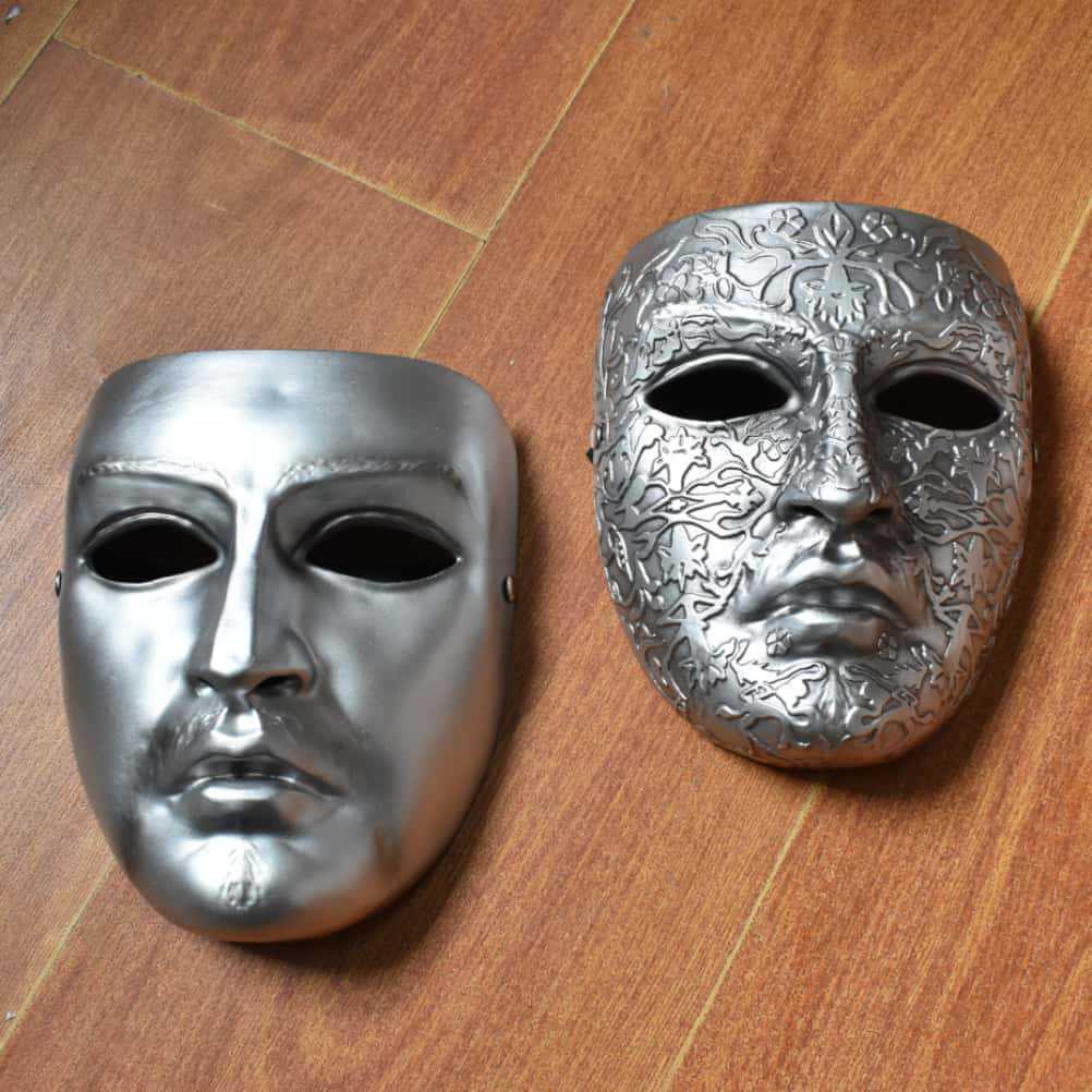 Halloween Baldwin IV Grimasse Gesichtsmaske Kostüm Requisite