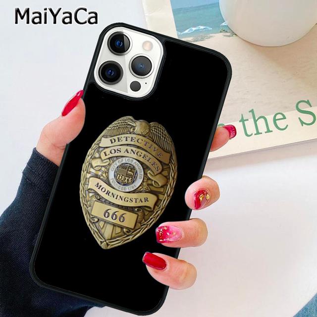 MaiYaCa American TV Lucifer Phone Case Cover For iPhone 17 Air 16 15 plus 11 12 13 14 pro max shell coque