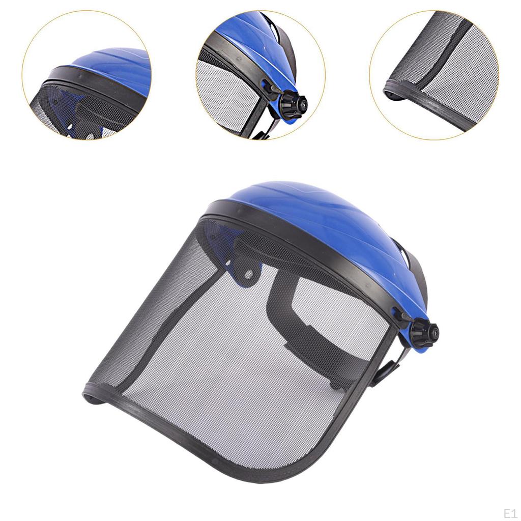 Weed Whacking Face Shield,Protective,Gardening Replacement Mesh Chainsaw Shield,Face Visor for