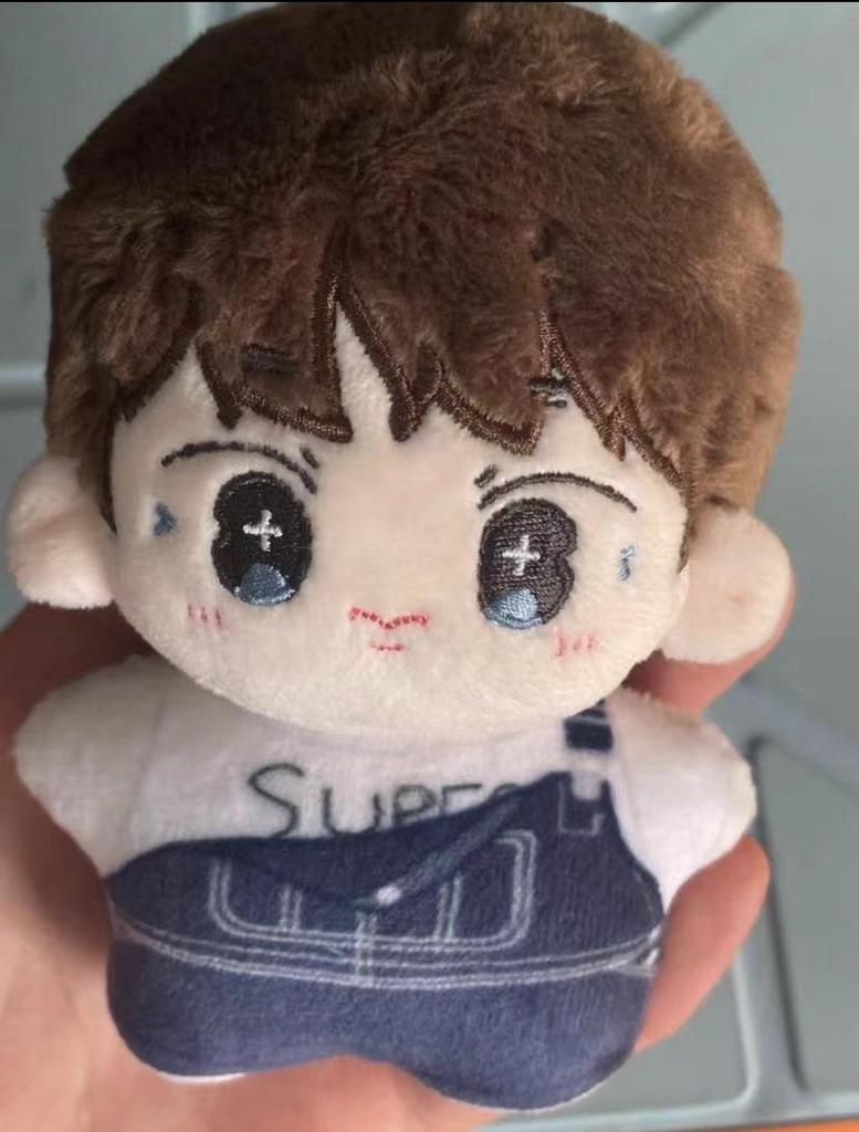 Plushie Kpop Star JIN Handsome Cool Boy Plush 10cm Doll Toy Body Stuffed Cosplay Gift