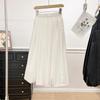Japanese Tulip Bubble Midi Skirt for Women with Pockets - Summer 2023 Collection