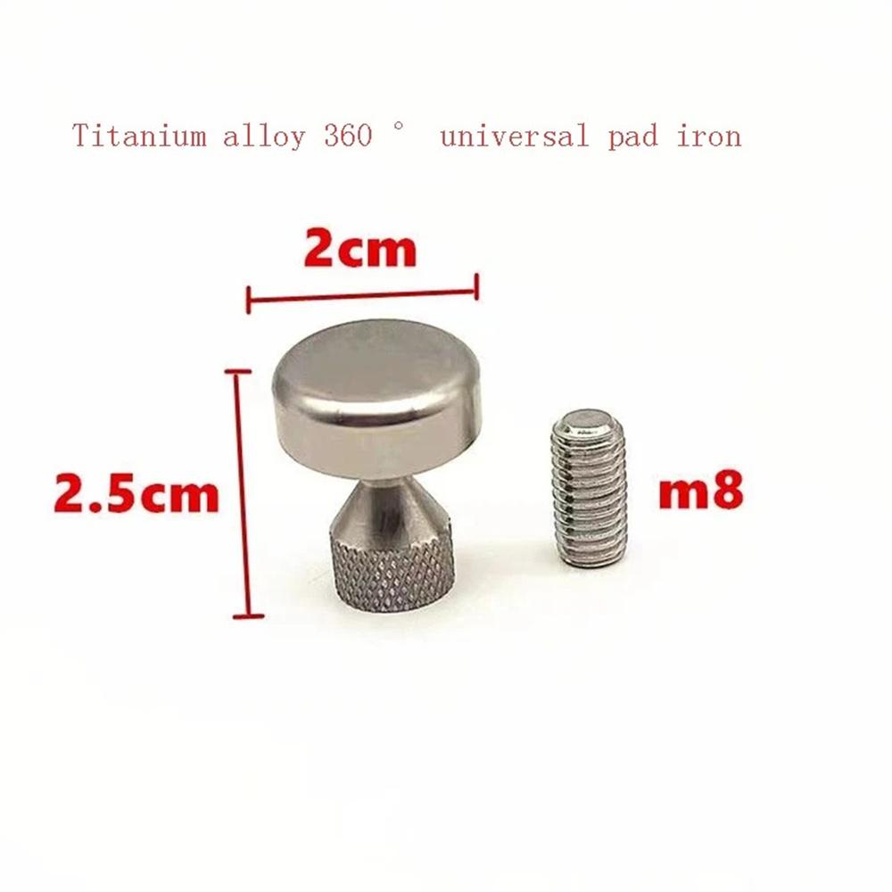 Car Dent Leveling Hammer Repair Tool Titanium Alloy Lever Joint Steering Head 1×