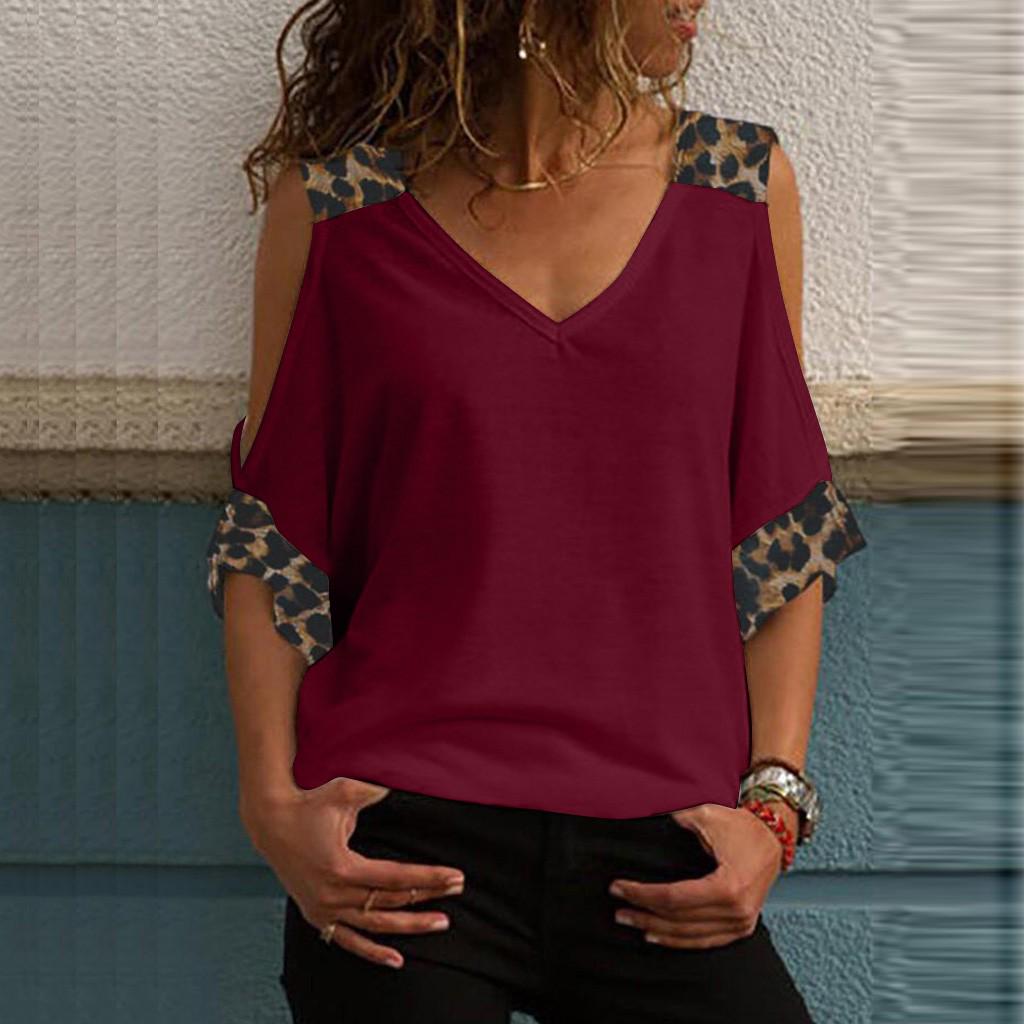 Buy Jay-Cold Shoulder Shirt Blouse Tops 