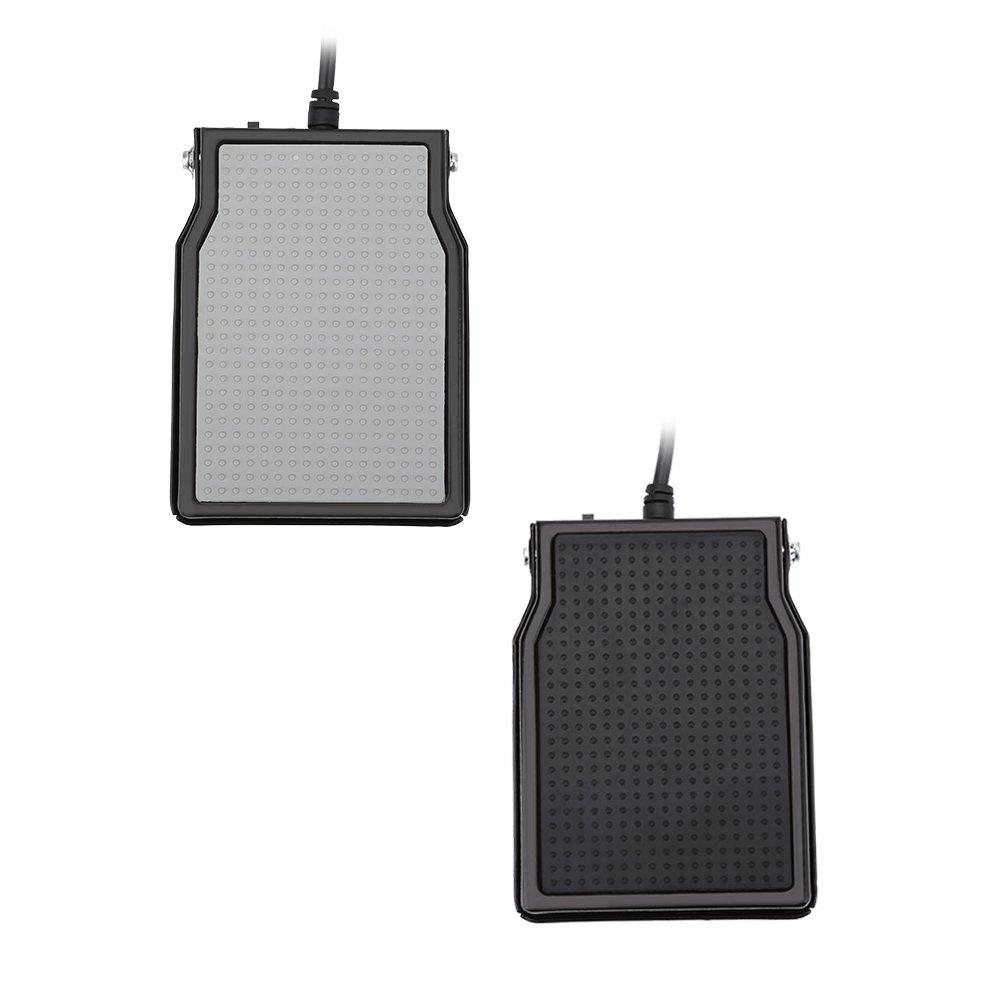 SP-20 Electronic Keyboard Sustain Pedal, Damper Pedal, Foot Switch, MIDI Support, Electronic Drum Compatible, Non-Slip, Anti-Vibration, High Signal,