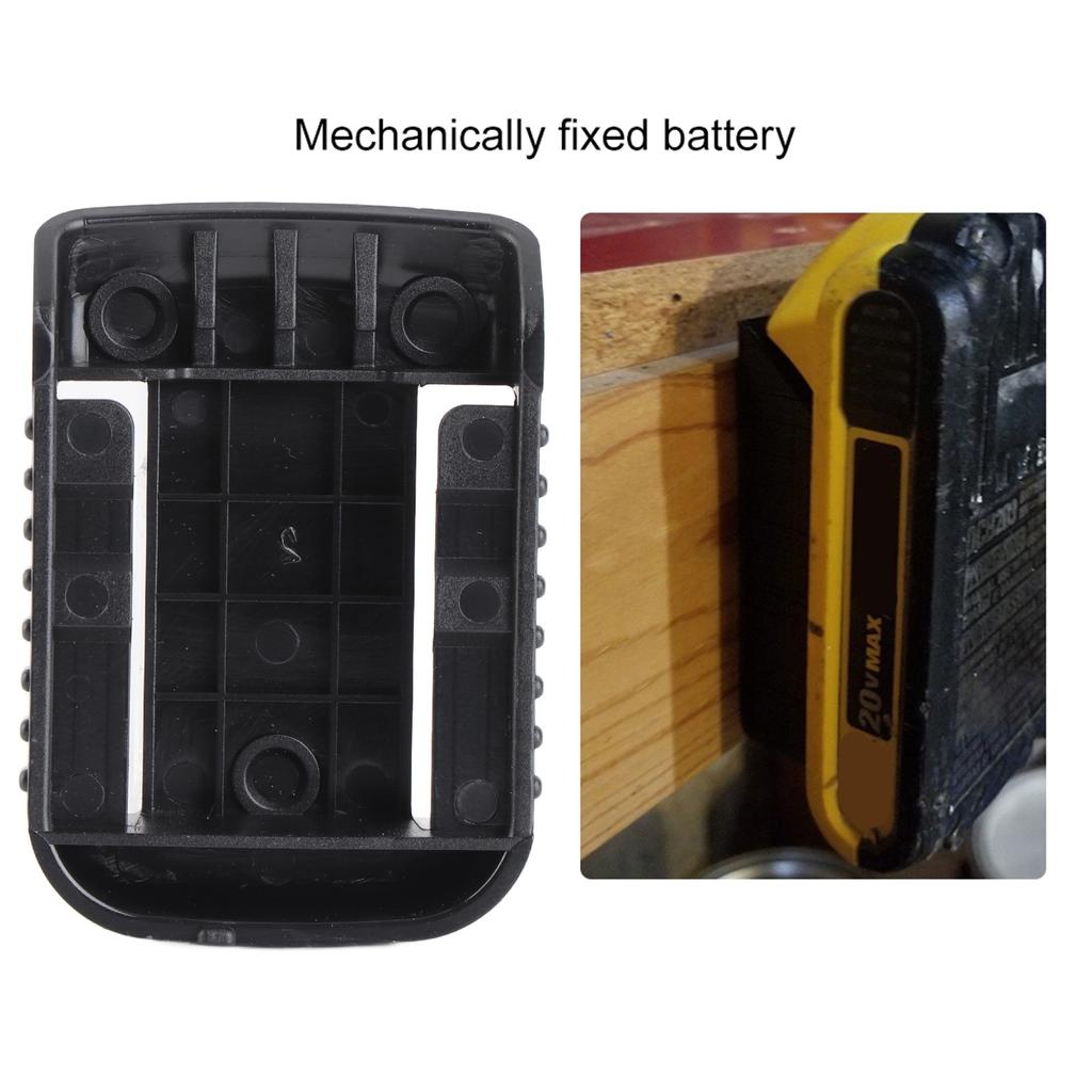 Battery Mount 20V Liion Battery Holder Clip Under Shelf Mount (5PCS)