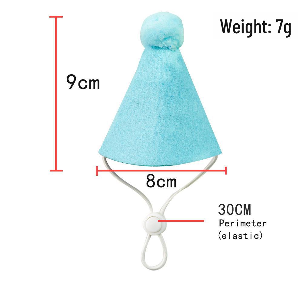 Pet Birthday Dress-Up Bib & Hat Set