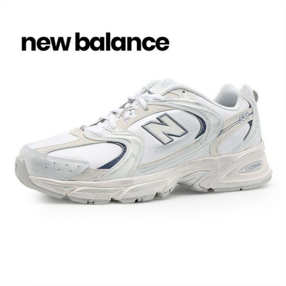 

New Balance Unisex 530 White Indigo Blue Sneaker Sneaker Mr530ct 280US10