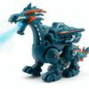 Cool Light Mechanical Dinosaur Simulation Fire Electric Puzzle Model  Children Play