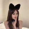 Furry Cat Ear Headband: Cute Fox-Inspired Headdress for Girls - Japanese & Korean Cosplay Accessory