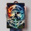 Dragon Fantasy Space Poster Customized Wall Art Vintage Metal Signs Retro Tin Plaque for Man Cave Decoration Bedroom Decorations