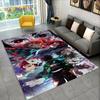 Tappeto Area Anime Demon Slayer, Tappeto Cartoon per Soggiorno, Camera da Letto dei Bambini, Divano, Zerbino Decorativo, Tappetino Antiscivolo per Pavimento Gioco Bambini