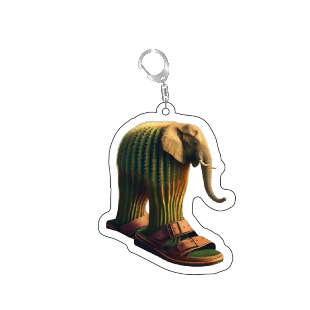 Funny Italian Brainrot Keychains Sigma Skibidi Rizz Cat Meme Ring Pendant For Bag Accessories Jewelry Fans Gift Photo Decoration