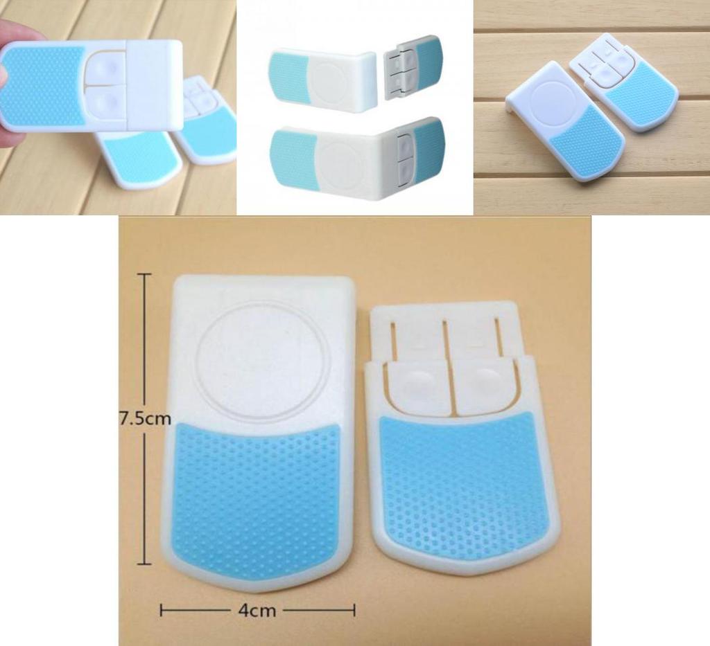 Child Safety Lock For Cabinets And Drawers With Durable Plastic Material For Home Protection