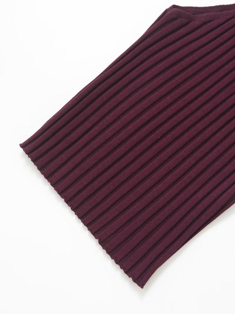 2025 Spring Women's Knitted Halter Top & Midi Skirt Set