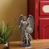 Resin Decoration with Retro Design Statue Creative Artistic Collection Ornamental Sculpture for Desk