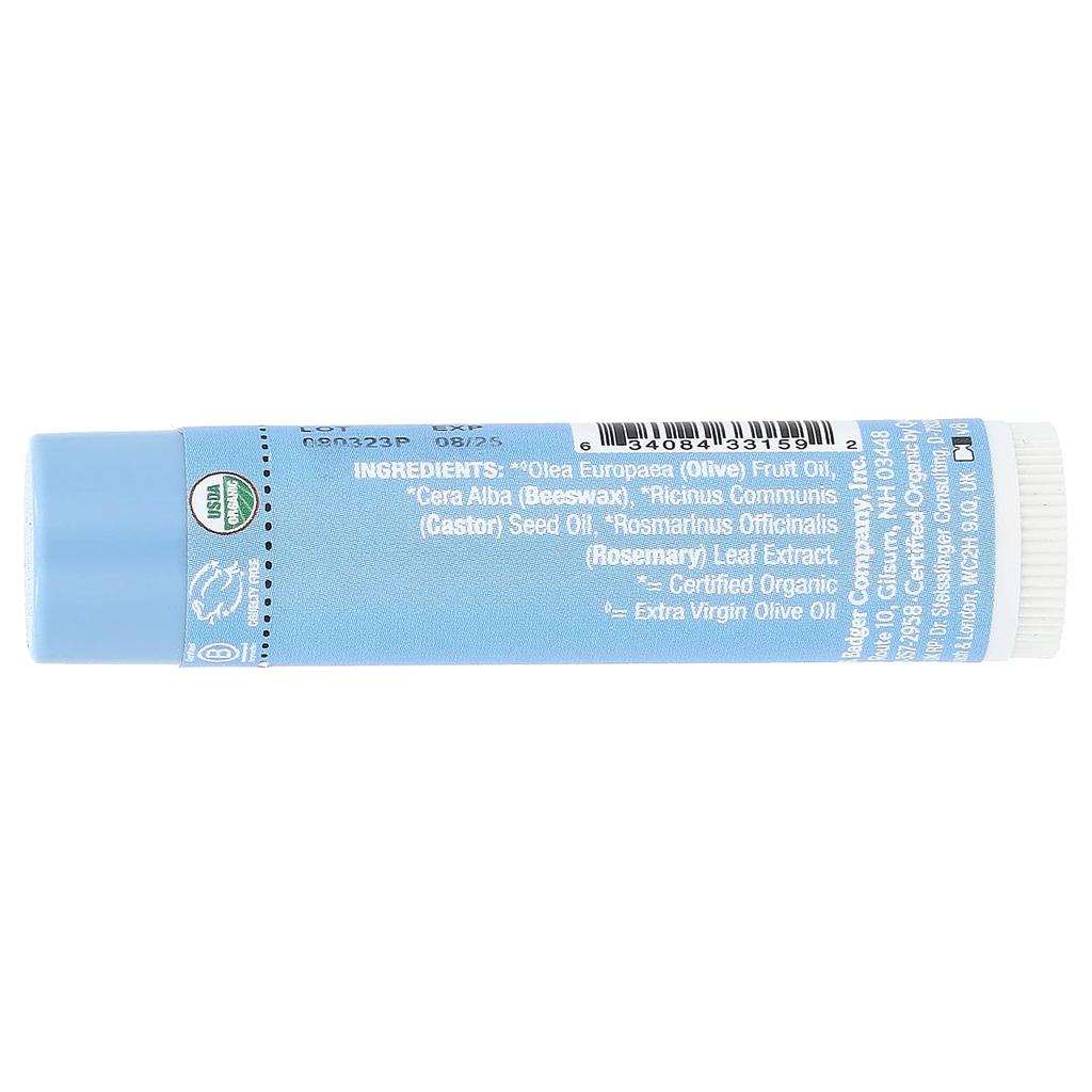 Dachs, Lippenbalsam, unparfümiert, 0,15 oz (4,2 g)