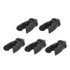 Fishing Rod Rest Head Prevent Slip Silicone Fishing Pole Grip Holder Bracket for Sea Fishing 5pcs