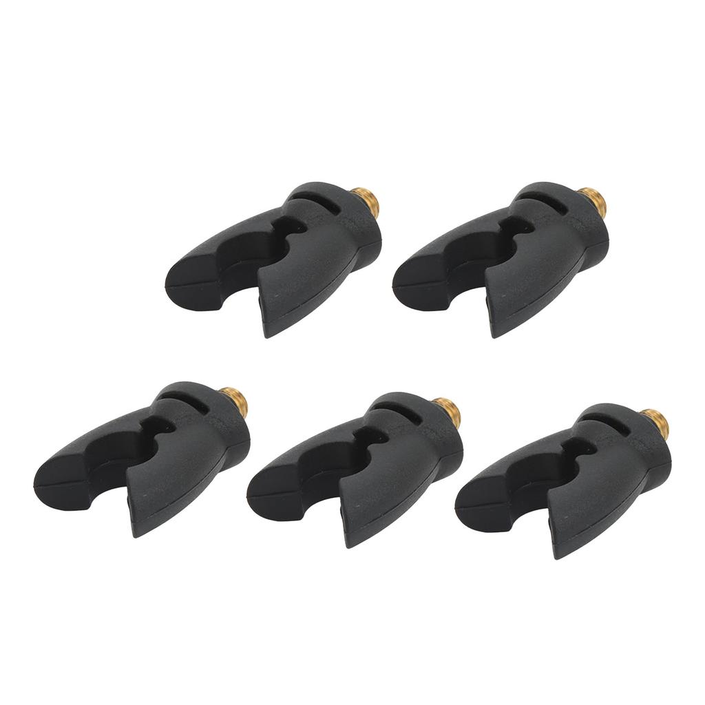 Fishing Rod Rest Head Prevent Slip Silicone Fishing Pole Grip Holder Bracket for Sea Fishing 5pcs