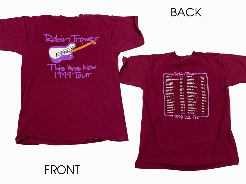 

Vintage Robin Trower World Tour 1999 Shirt 2 sides Unisex S-4XL Unisex T-Shirt M