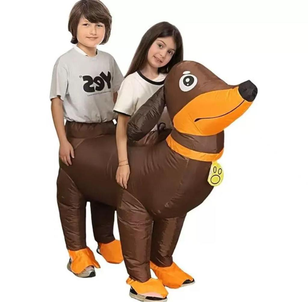 Costume gonfiabile da cavallo per Halloween per divertimento all'aperto