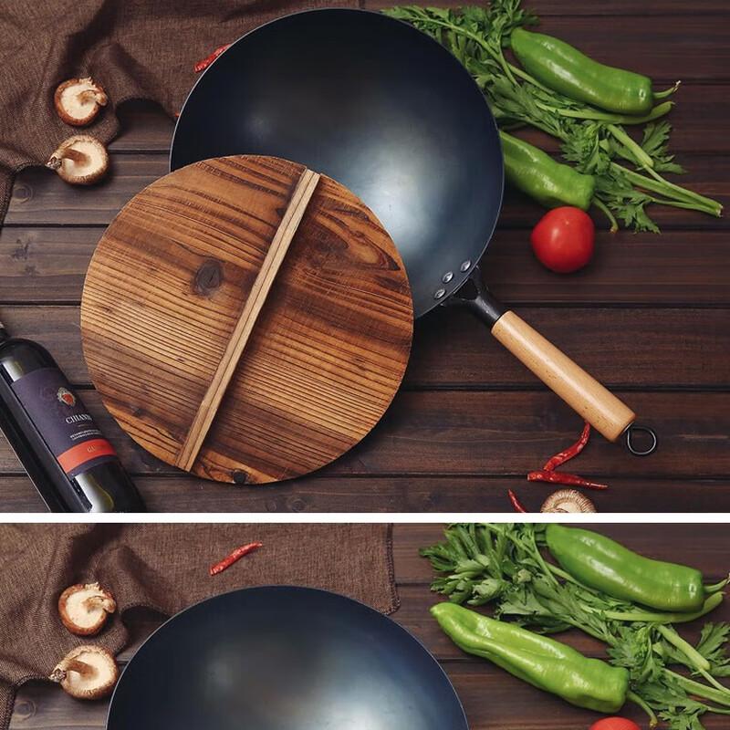 Yingtang 32cm Traditional Wrought Iron Wok