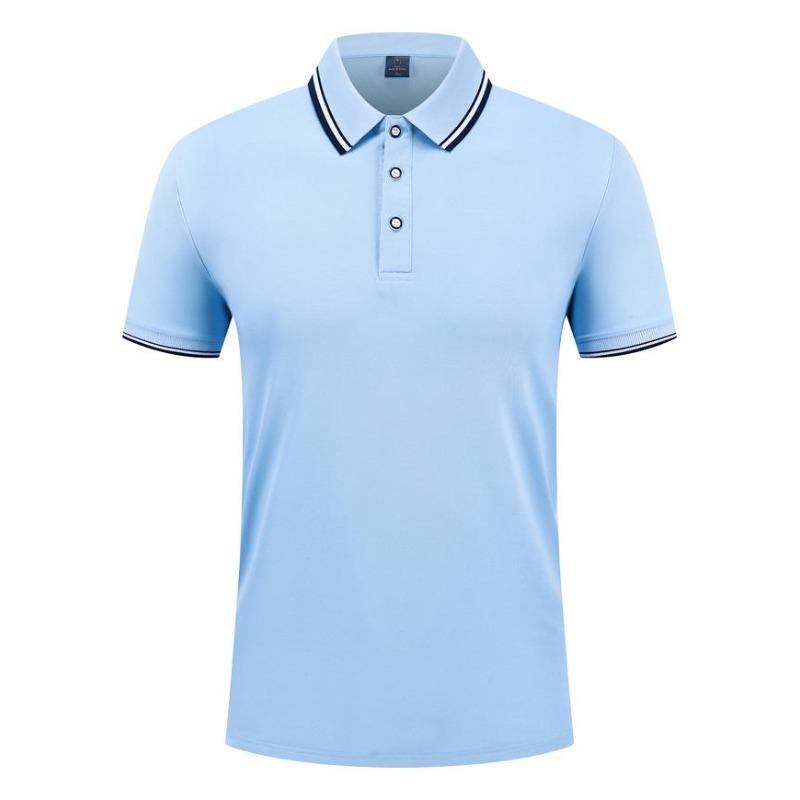 Men's Short-sleeved Lapel Shirt Casual and Comfortable Shirt for Summer