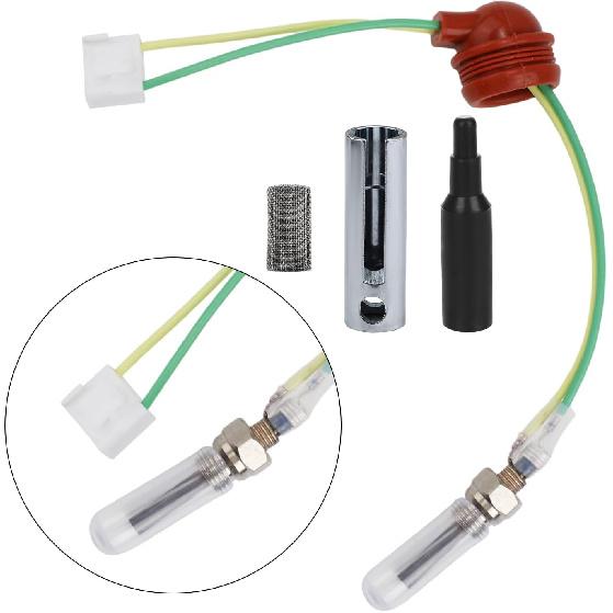 Glow Plug Repair Kit, 8Pcs Diesel Parking Heaters 12V 2KW 5KW 8KW Glow Plug Ceramic Glow Plug Heater Repair Parts Glow Ignition Plug Kit Heater