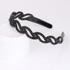 Mode schöne metallische Dame hohle Rose Blume elastisches Haarband Stirnband
