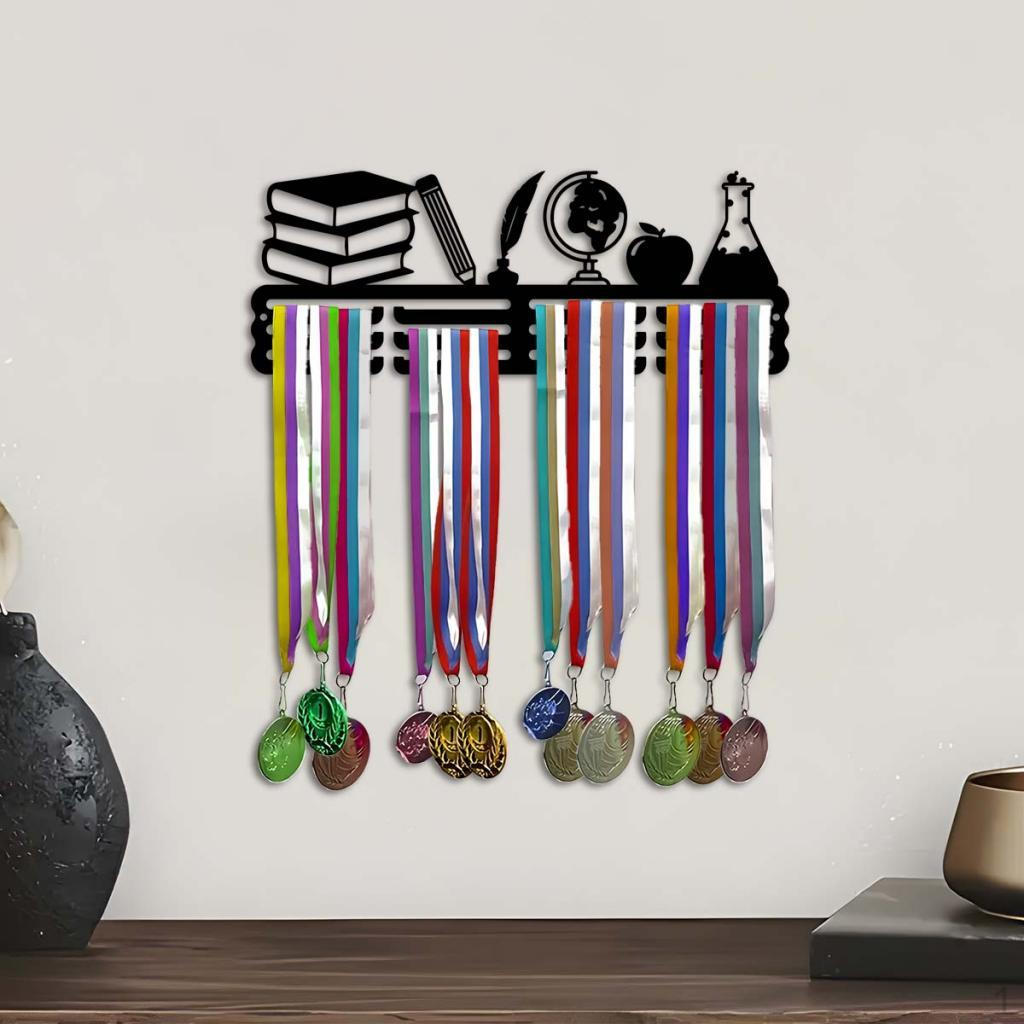 Medal Hanger Medals Wall Organizer Multifunctional Sport Awards Rack Mounted for