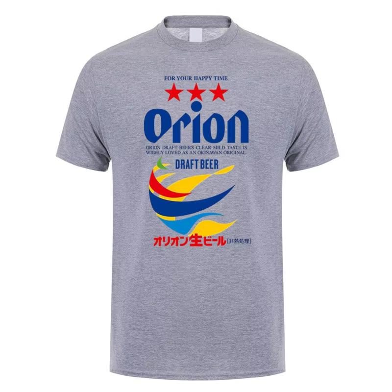 Orion Beer T Shirts Summer 2026 New Summer Relaxing Unisex Cotton Short Sleeve Cool Orion Tshirt Unisex Clothes New Design