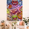 Cartoon SSesame SStreets Hippie Wall Hanging Tapestries for Living Room Home Dorm Decor Art Home Decor