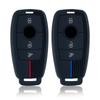 Silikon Autoschlüsselhülle Abdeckung Schale Fob für Mercedes Benz A C E S G Klasse GLC CLE CLA GLB GLS W177 W205 W213 W222 X167 AMG