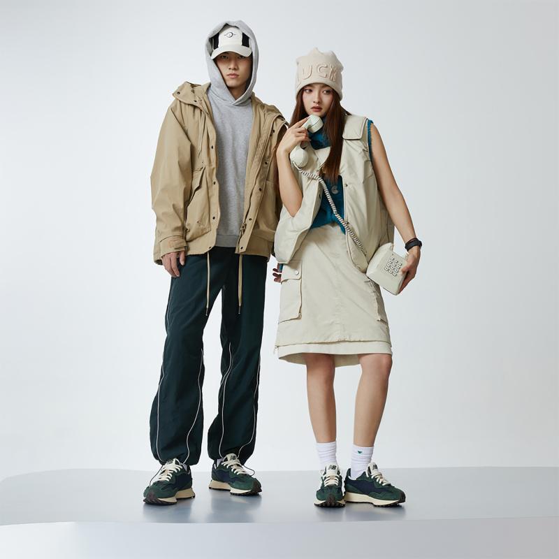 New Balance 327 Green Brailed Sneakers U327WVD