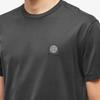 STONE ISLAND Βαφή Ρούχου Λογότυπο T-Shirt Μαύρο Ανδρικά Τοπ 101524113-A0029