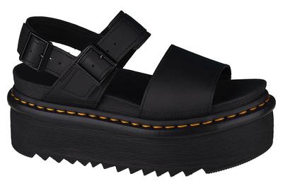 Voss Quad, Womens Black Sandals