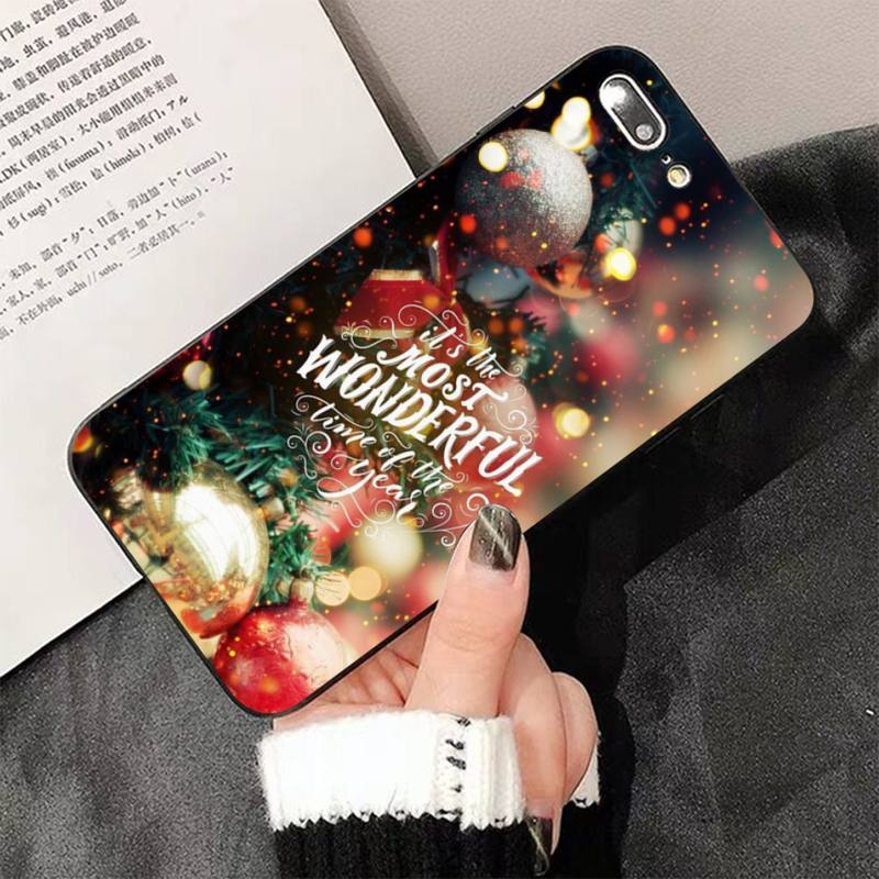 

YNDFCNB Рождественский чехол со снеговиком и снежинкой для iPhone 13 11 12 pro XS MAX 8 7 6 6S Plus X 5S SE 2020 XR iphone 7 or 8