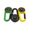 Mini Lightweight Compass, Portable Carabiner Keychain Compasses, Outdoor Camping Tool, Mountaineering Tourism Survival Equipment